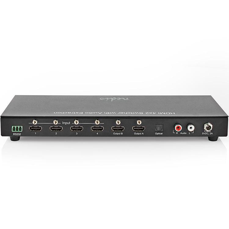 HDMI-Matrix-Switch - 4 bis 4 Anschlüsse - Nedis