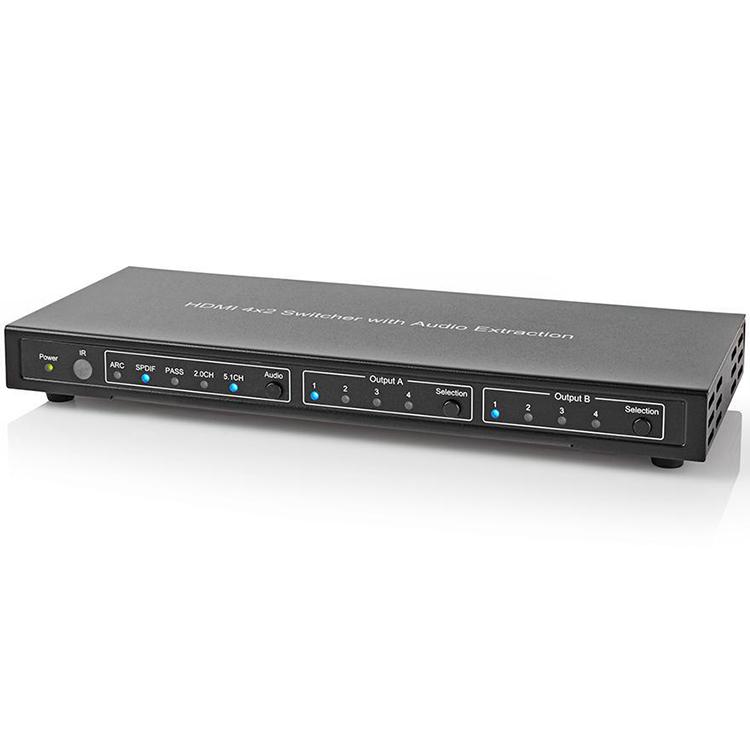 HDMI-Matrix-Switch - 4 bis 4 Anschlüsse - Nedis