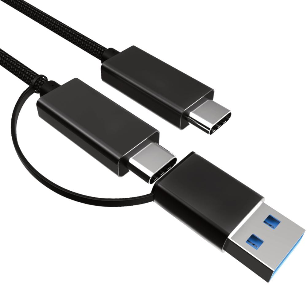 USB C auf USB A/C Kabel - Allteq