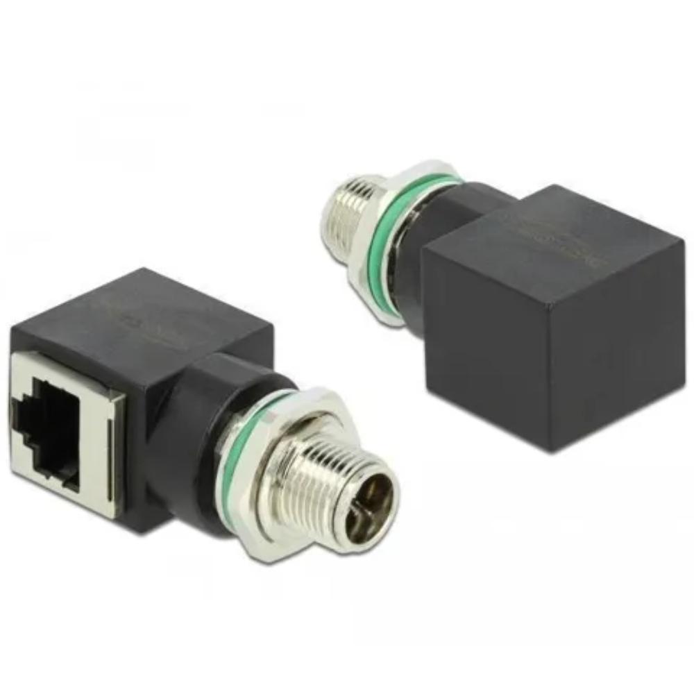 M12 zu RJ45 Adapter - Delock