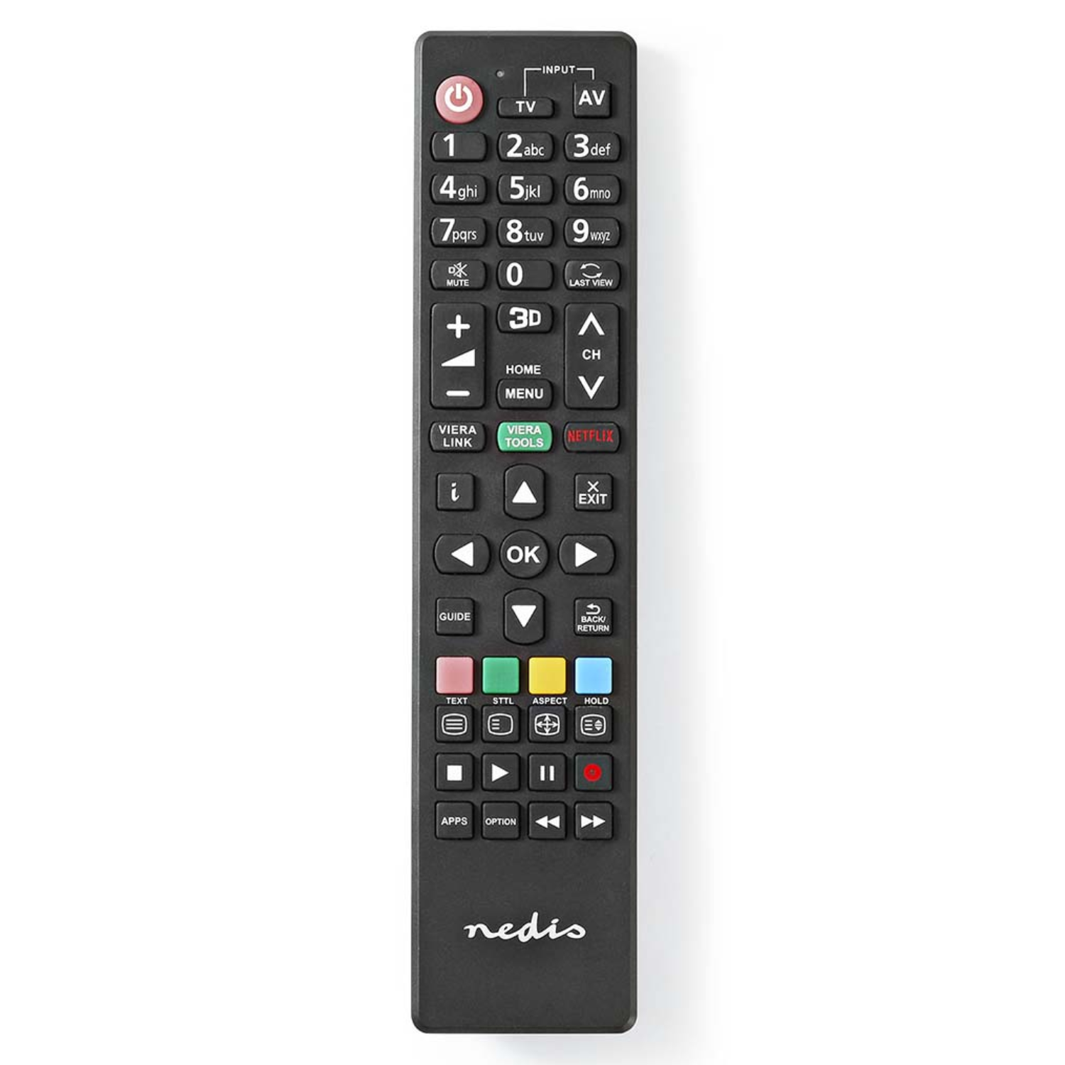 Ersatzfernbedienung Panasonic TV Betriebsbereit - Nedis