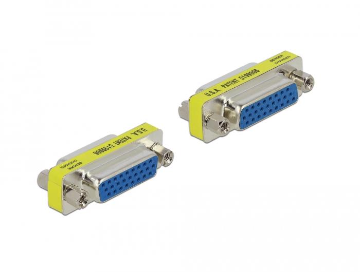 Delock HD/DB 26 Pin Gender Switch Buchse zu Buchse - Delock