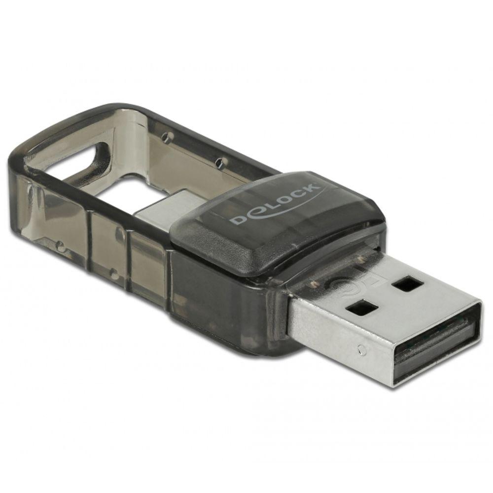 USB 2.0 Bluetooth 4.0 Adapter 2 in 1 USB Typ C™ oder Typ A - Delock