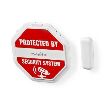 Intelligenter Tür /Fensteralarm mit Magnetsensor Inklusive Batterien - Nedis