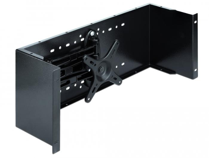 19″ Monitorarm schwarz - Serverracks und Racks