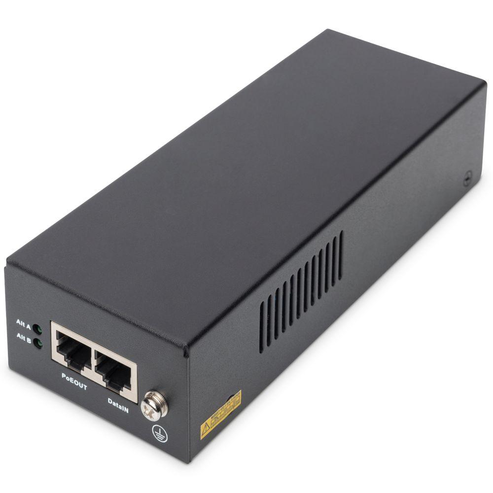Gigabit Ethernet PoE++ Injector, 802.3bt, 85 W