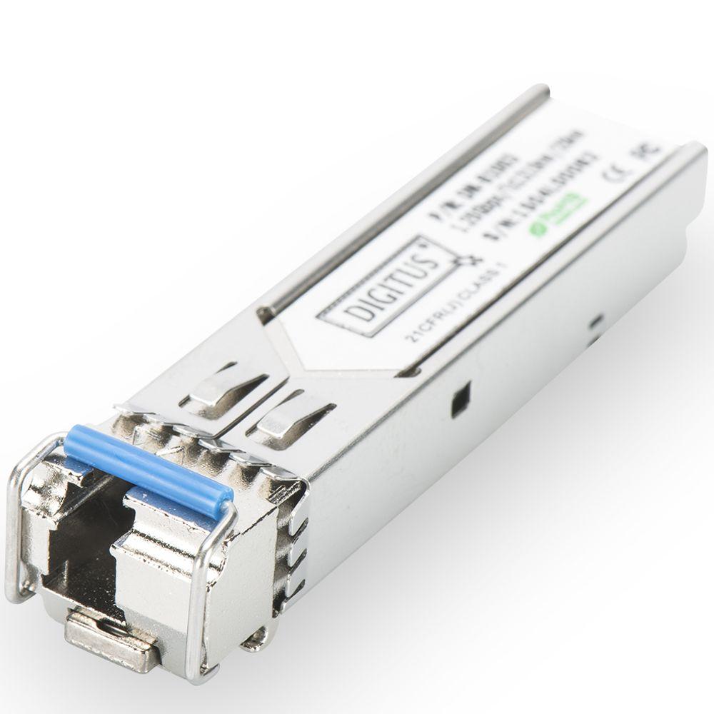 HP kompatibles Mini GBIC Modul (SFP), 1,25 Gbit/s, 20 km, mit DDM Funktion - Digitus