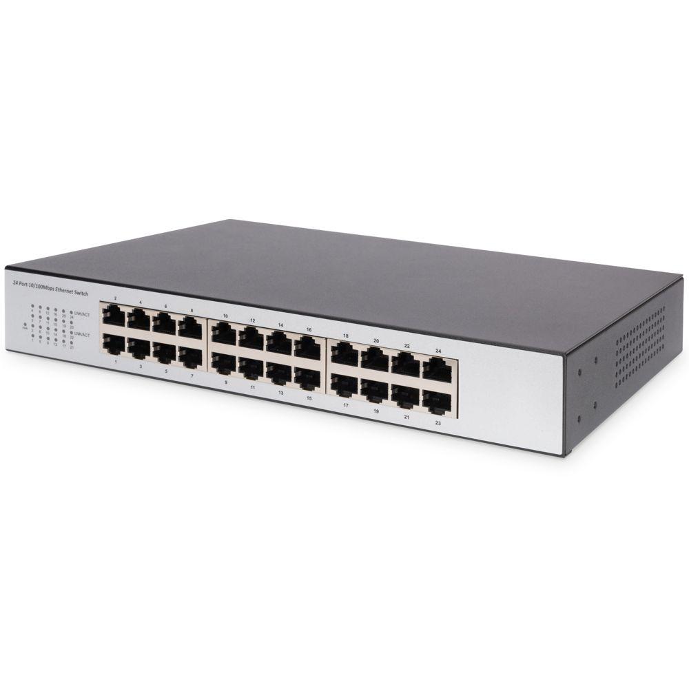 Fast Ethernet N Way 24 Anschlüsse Switch