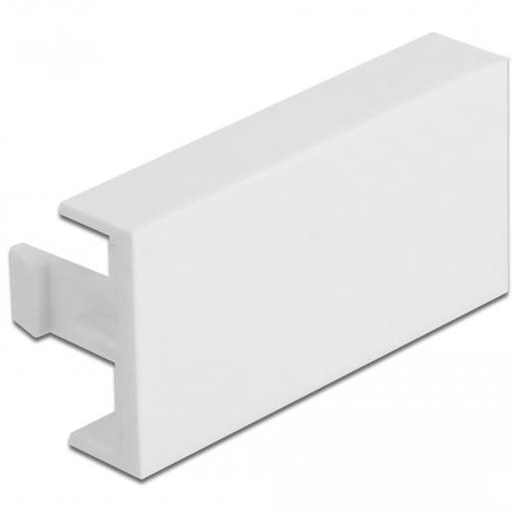 Delock Easy 45 Modul-Blindblende 45 x 22,5 mm 10 Stück weiß - Delock
