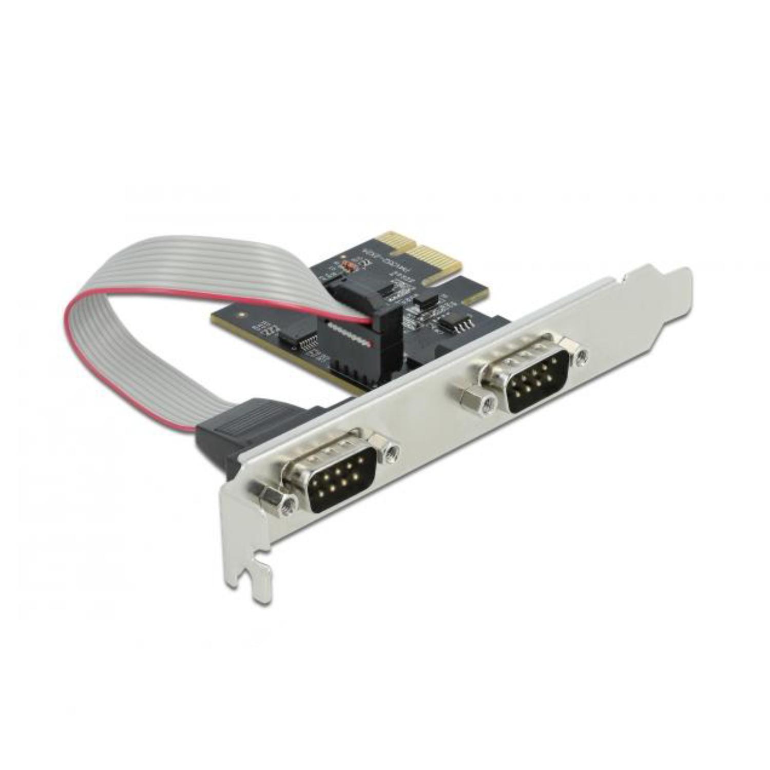 Delock PCI Express Karte auf 2 x seriell RS-232 - Delock