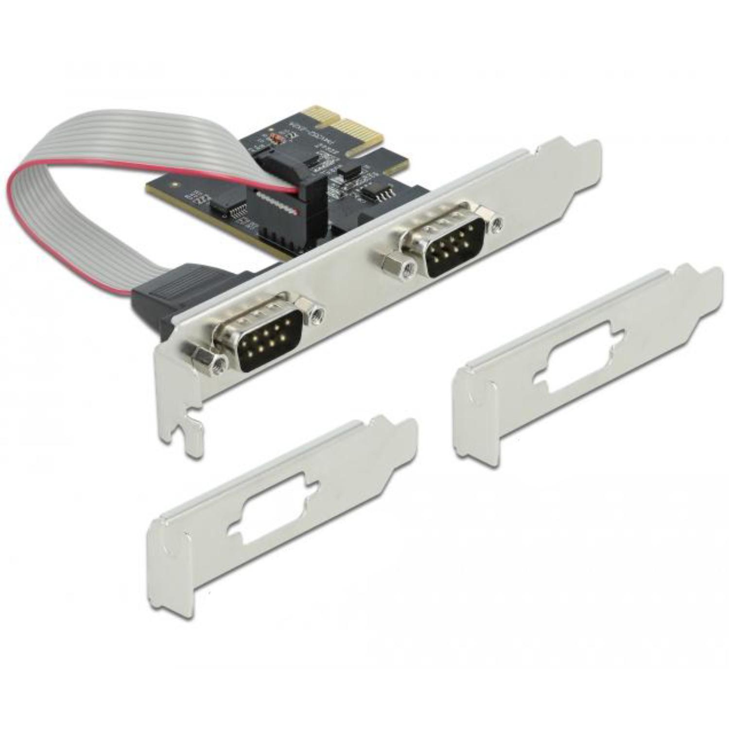 Delock PCI Express Karte auf 2 x seriell RS-232 - Delock