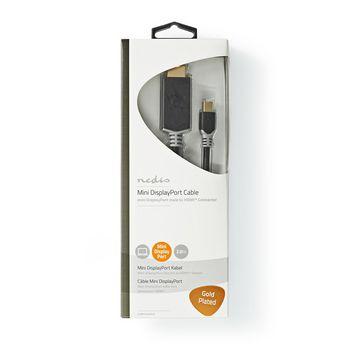 Mini DisplayPort HDMI™ Kabel 1.4 Mini DisplayPort Männlich HDMI™ Kabel - Nedis