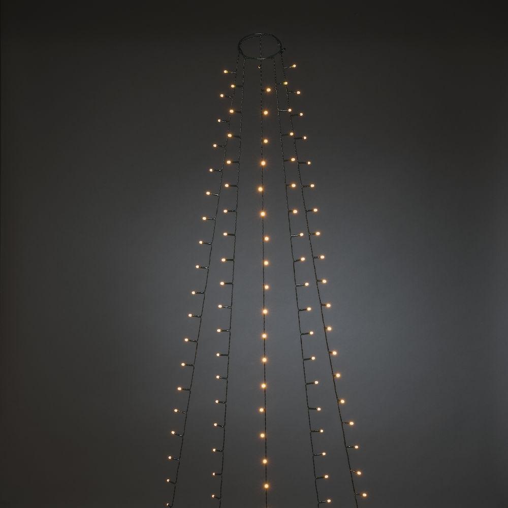Lichtmantel - LED-Weihnachtsbeleuchtung für innen und außen - 150 Lichter - 1,8 Meter - extra warmweiß