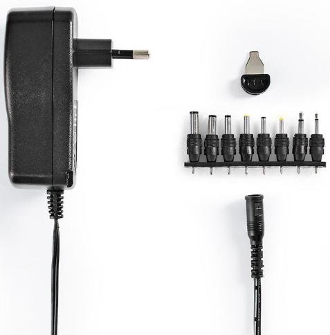 AC/DC Adapter mit austauschbaren Steckern - Nedis