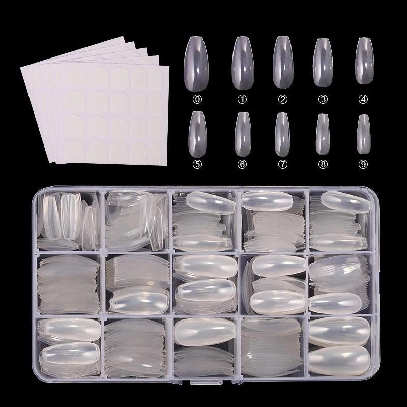 Falsche Nägel - transparent - Able & Borret