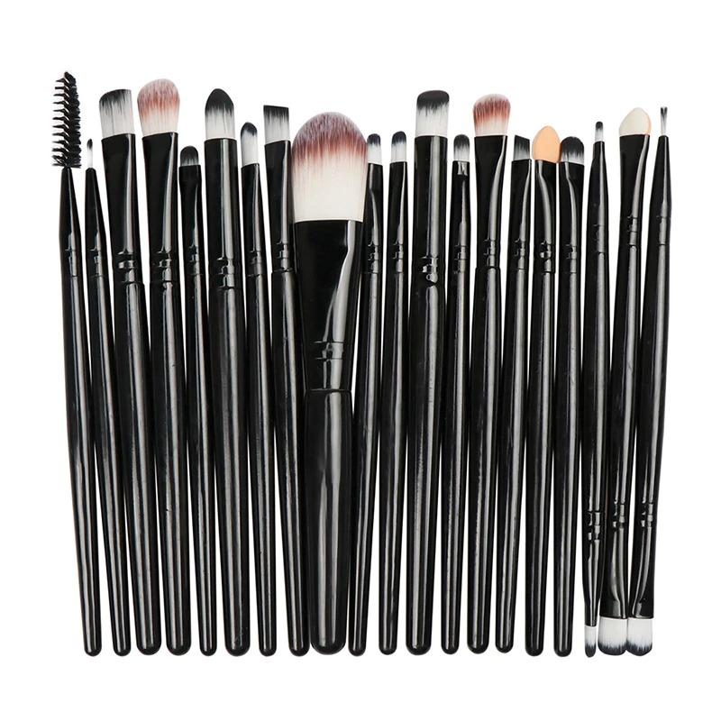 Make-up-Pinselset - schwarz