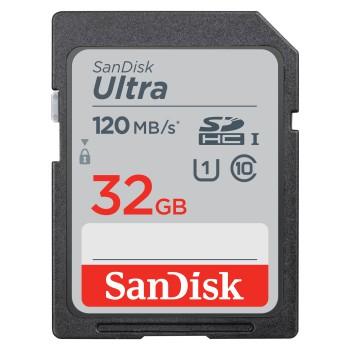SDHC Ultra 32GB (Klasse 10/UHS I/120MB/s) - SanDisk