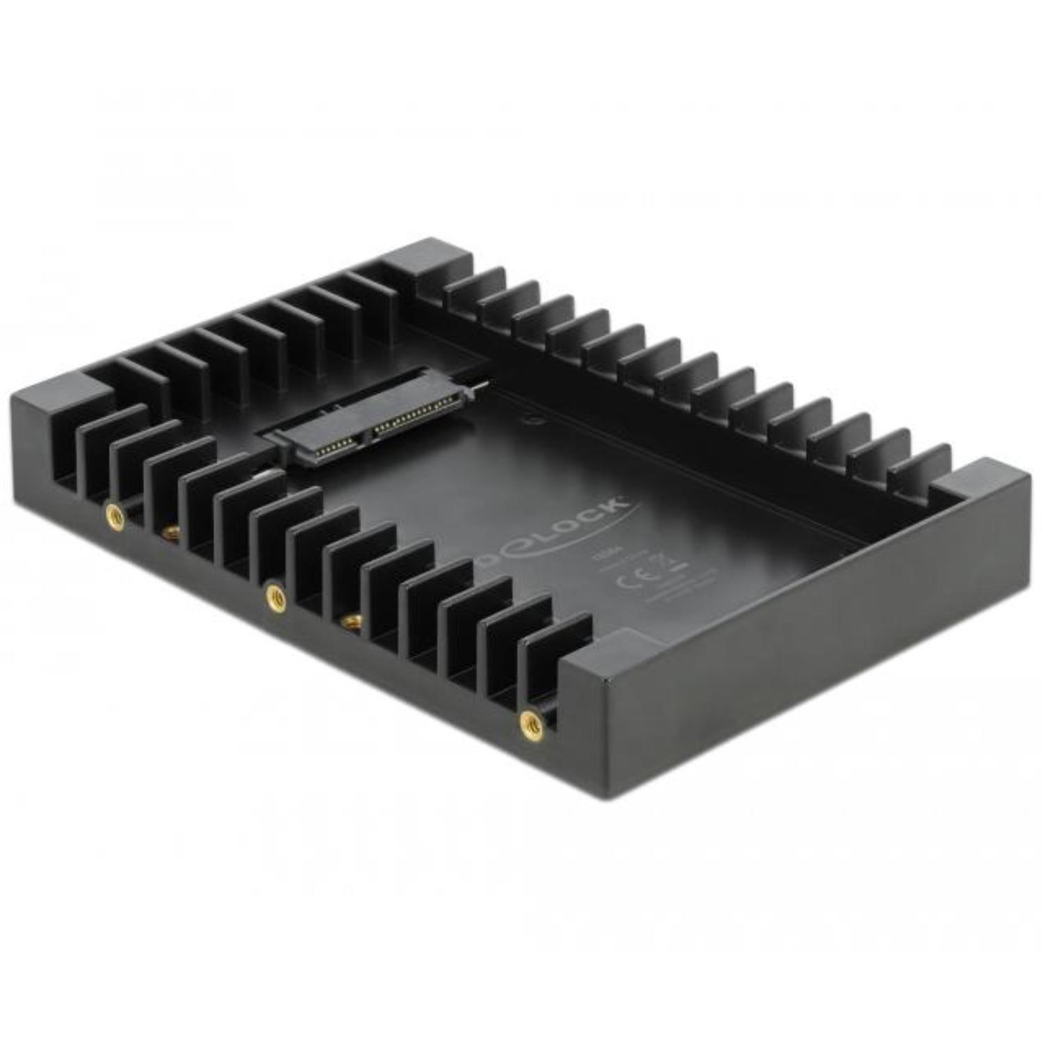 Delock 3,5″ Einbaurahmen für 2,5″ SATA-Laufwerk schwarz - Delock