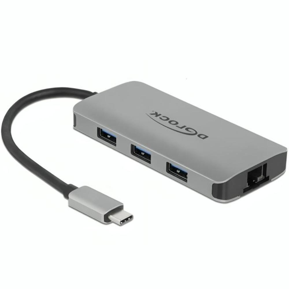 USB-Hub - 4 Anschlüsse - Delock
