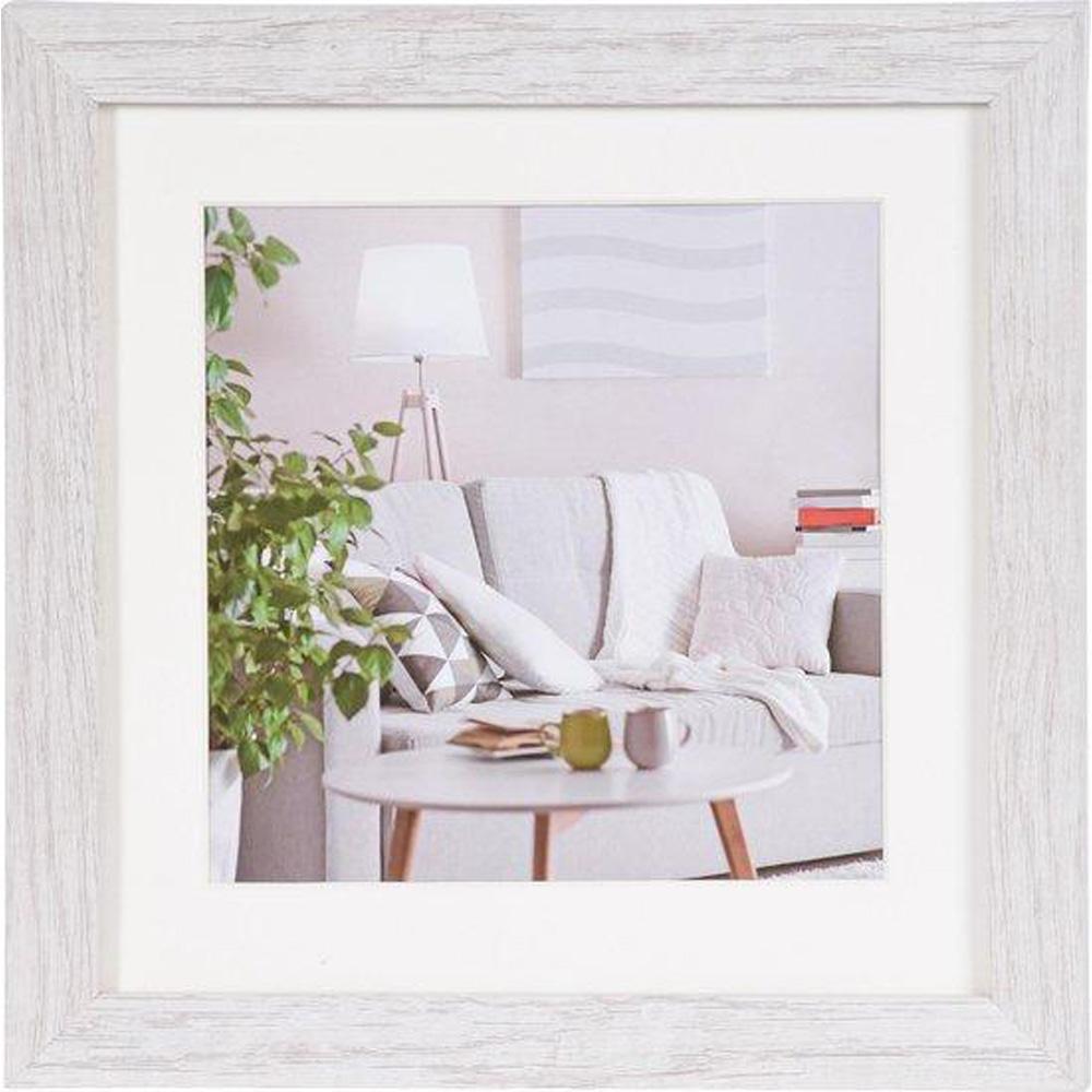 Bilderrahmen Modern - 50x50cm - Weiß