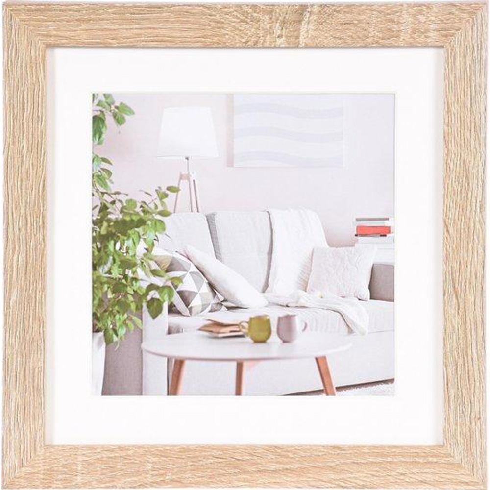 Bilderrahmen Modern - 50x50cm - Hellbraun