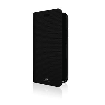 Booklet Material Pure für Apple iPhone X, Zwart - Black Rock