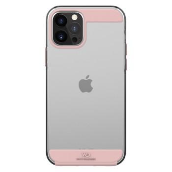 Innocence Clear Cover für Apple iPhone 12 Pro Max, roségold - White Diamonds