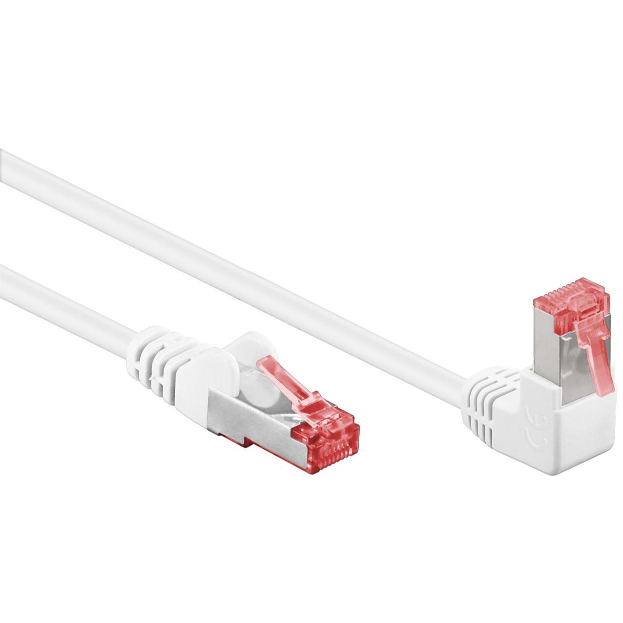 S/FTP Cat 6 Kabel gewinkelt - Goobay