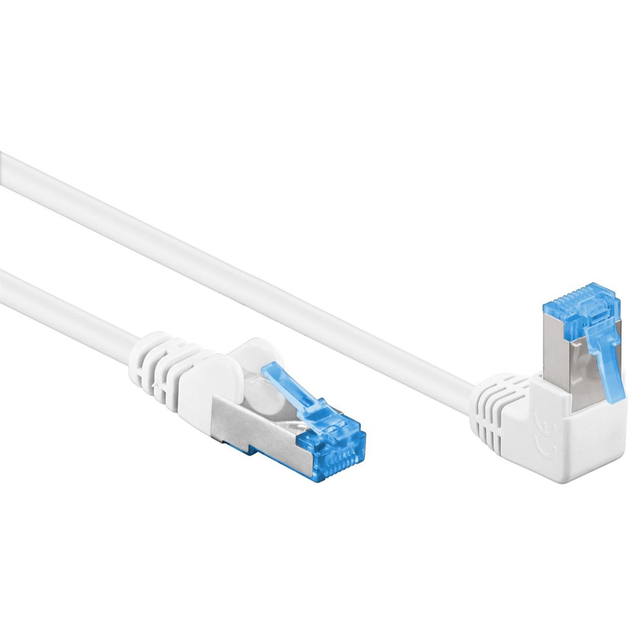 S/FTP Cat 6a Kabel gewinkelt - Goobay