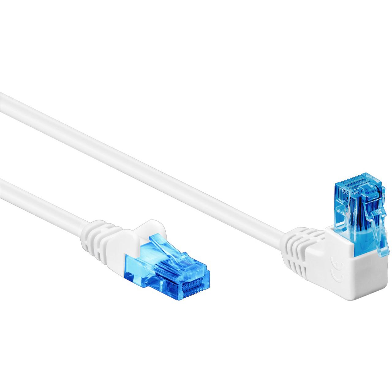 U/UTP Cat 6a Kabel gewinkelt - Goobay