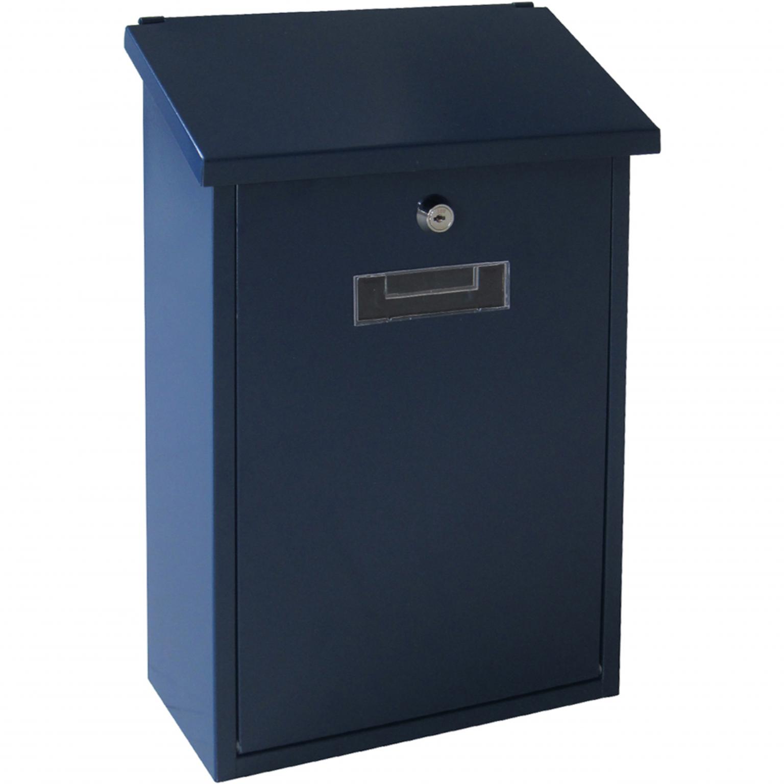 Briefkasten blau 39,5 x 27 x 10 cm - Able & Borret