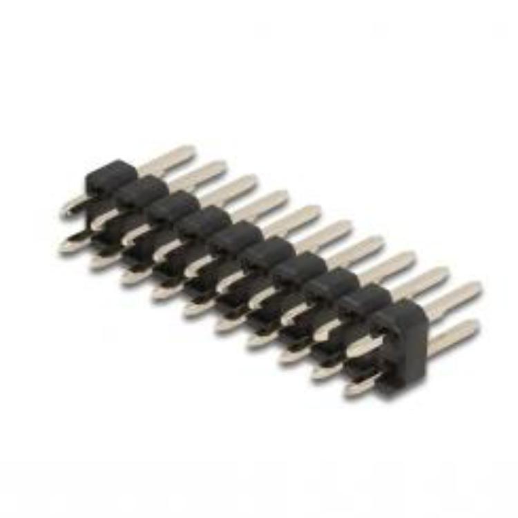 Delock Stiftleiste 10-polig, Rasterabstand 2,54 mm, 2-reihig, - Delock