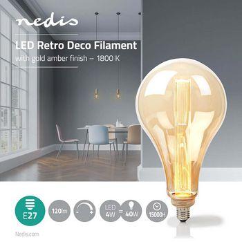 LED-Glühbirne mit E27-Faden - Nedis