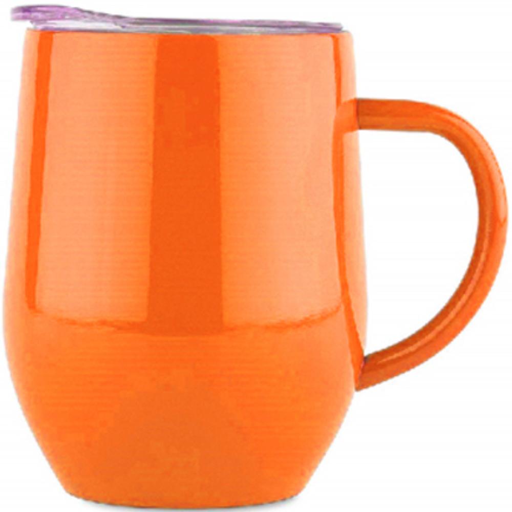 Thermosflasche mit Griff orange - Able & Borret