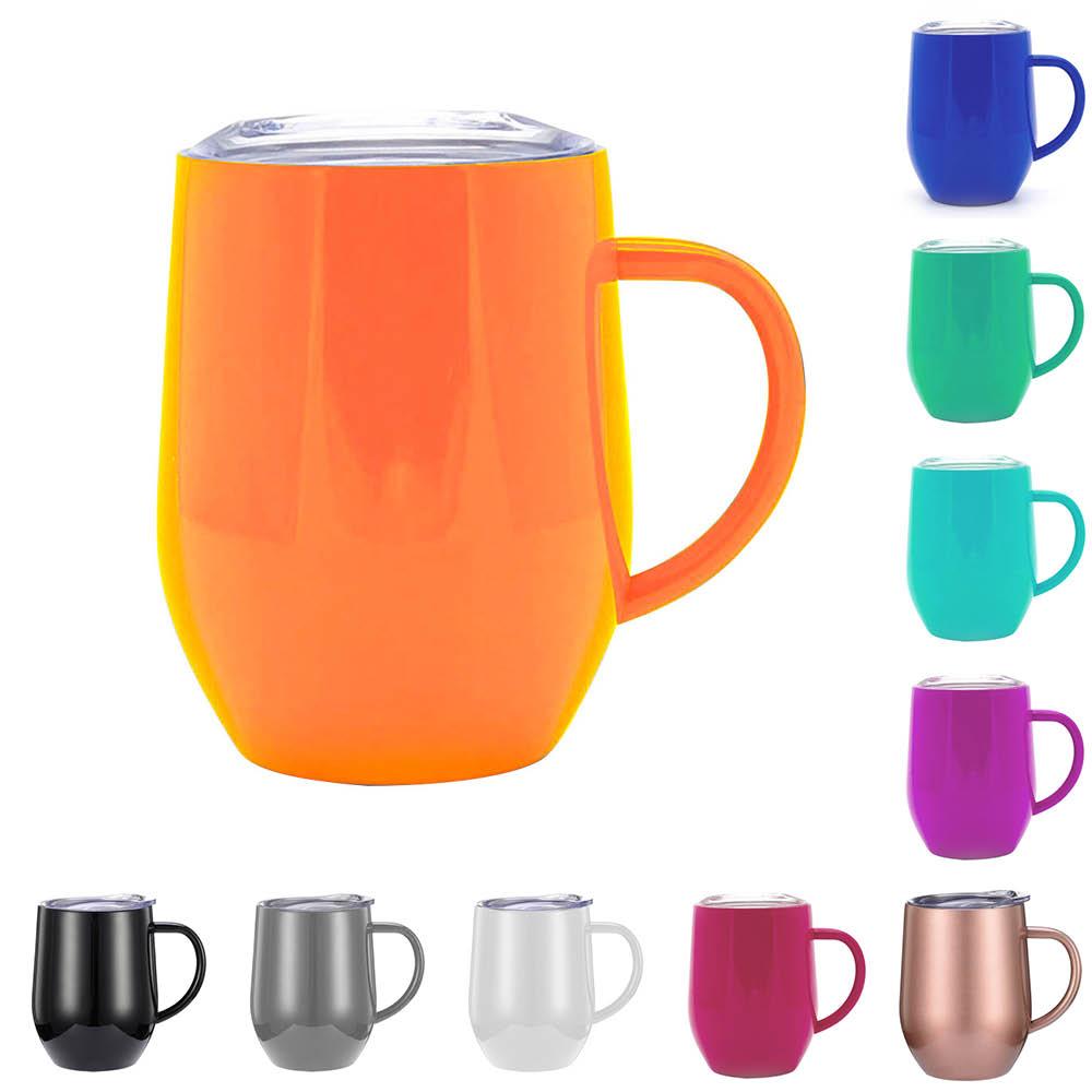 Thermosflasche mit Griff orange - Able & Borret