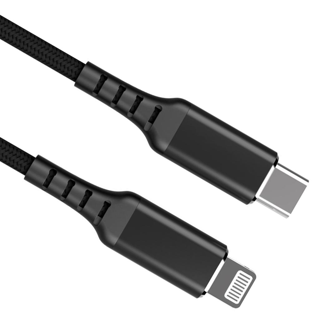 USB-C-auf-Lightning-Kabel - 2.0 - 0,5 Meter - Allteq