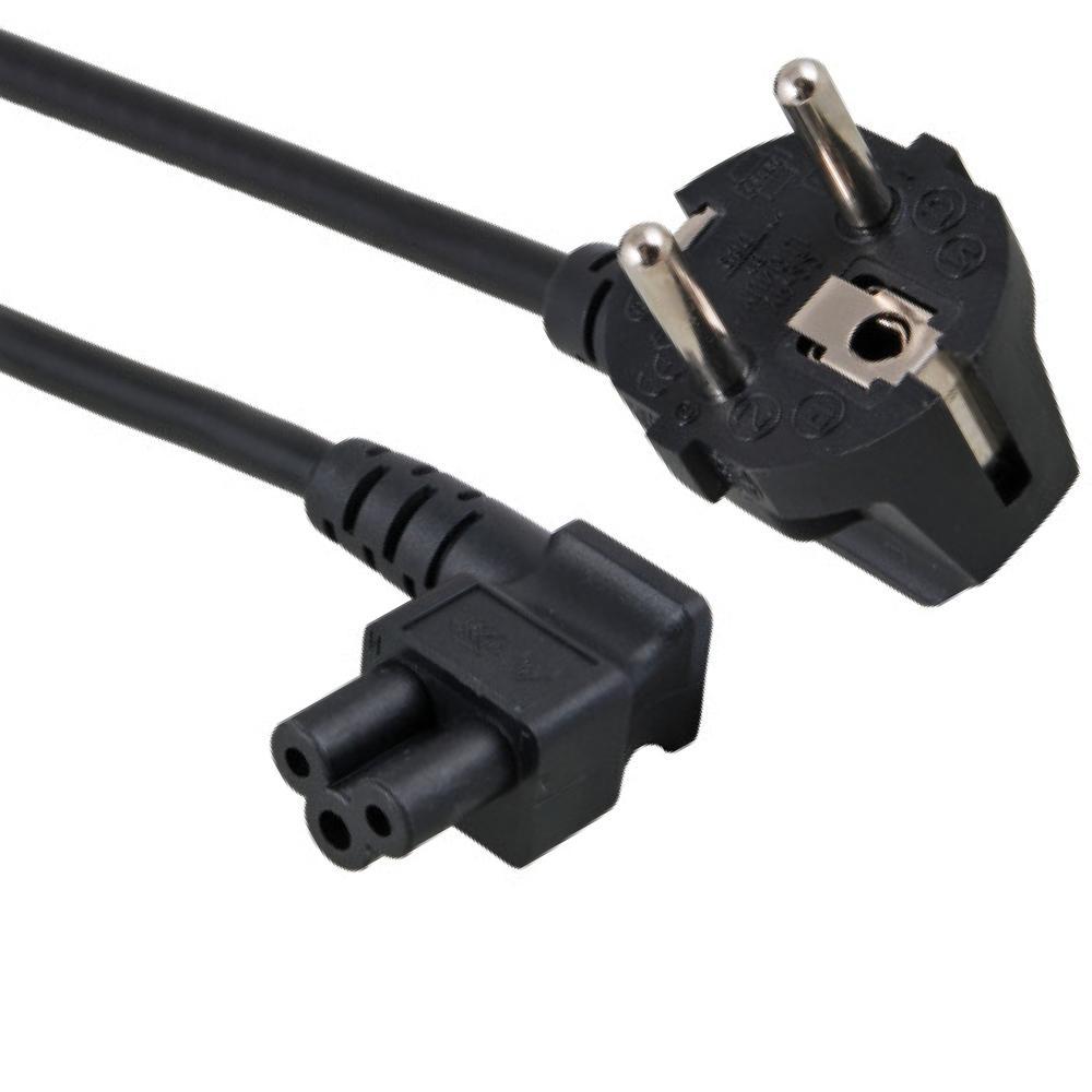 Netzkabel C5 gewinkelt - allteq