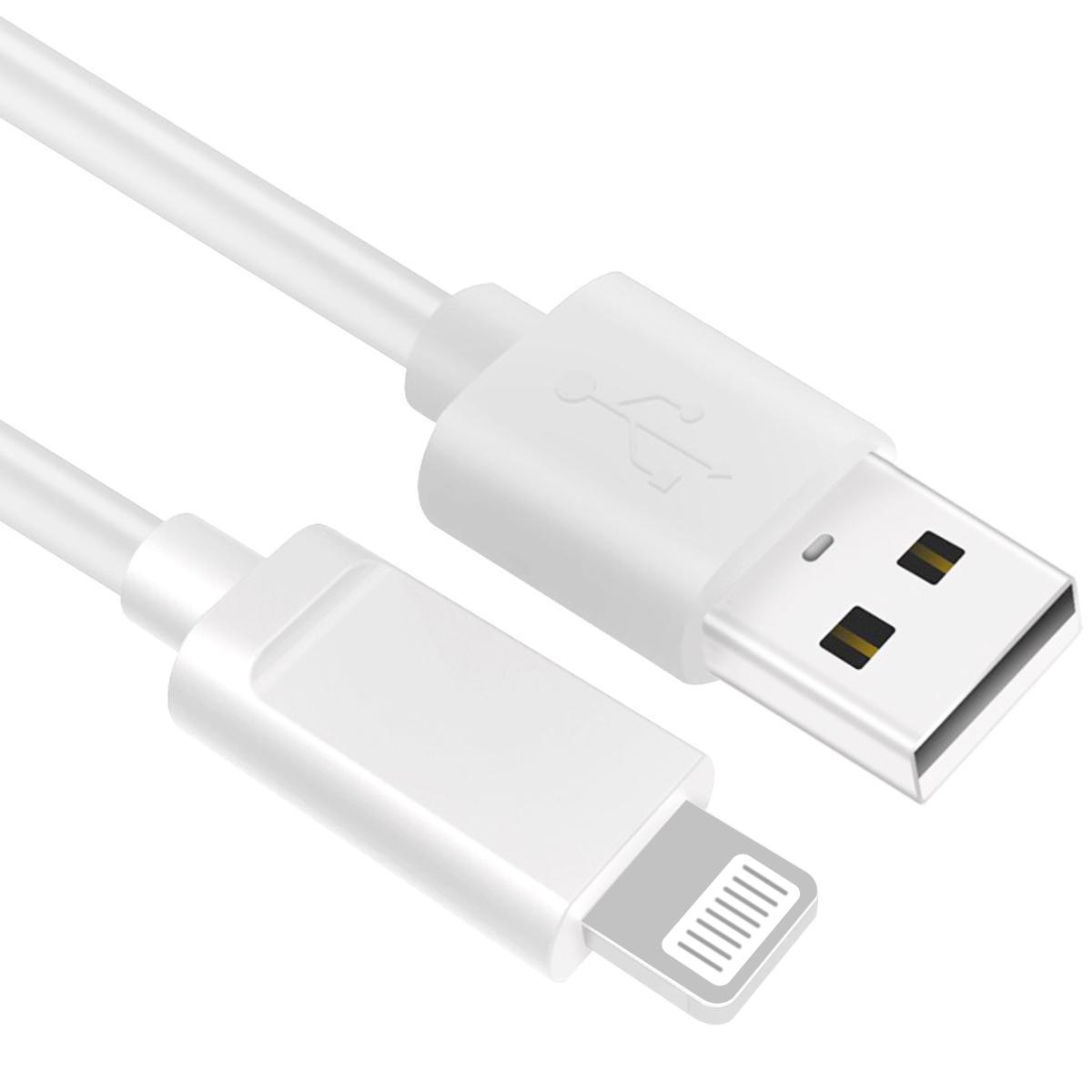 USB Lightning iPhone Kabel - 2.0 - MFI zertifiziert