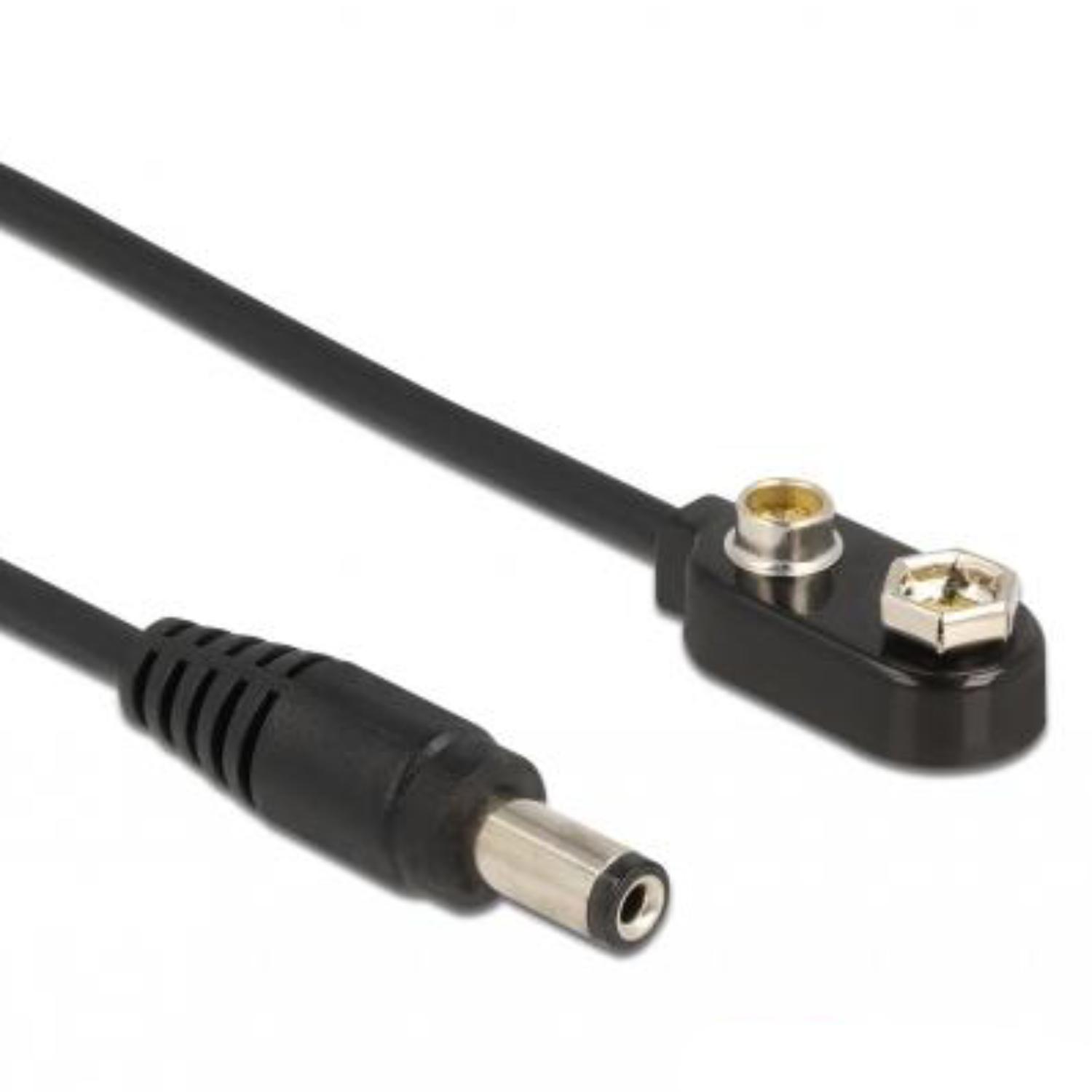 Delock DC-Kabel 5,5 x 2,1 mm Stecker auf Stecker für blo - Delock