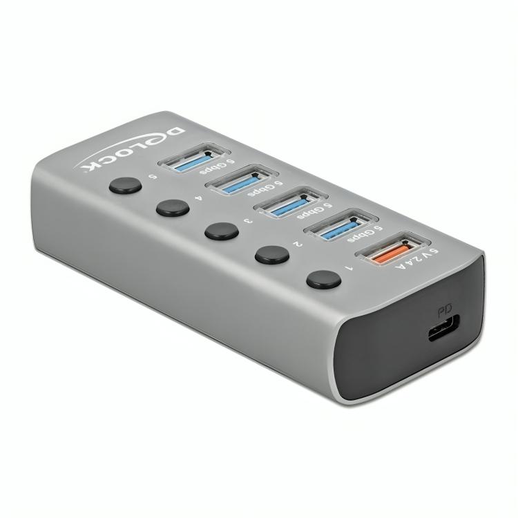 USB-C-Hub - 5 Anschlüsse - Delock