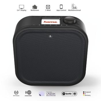 Digitalradio DIR355BT, DAB+/Internetradio/Bluetooth®/App, schwarz - Hama