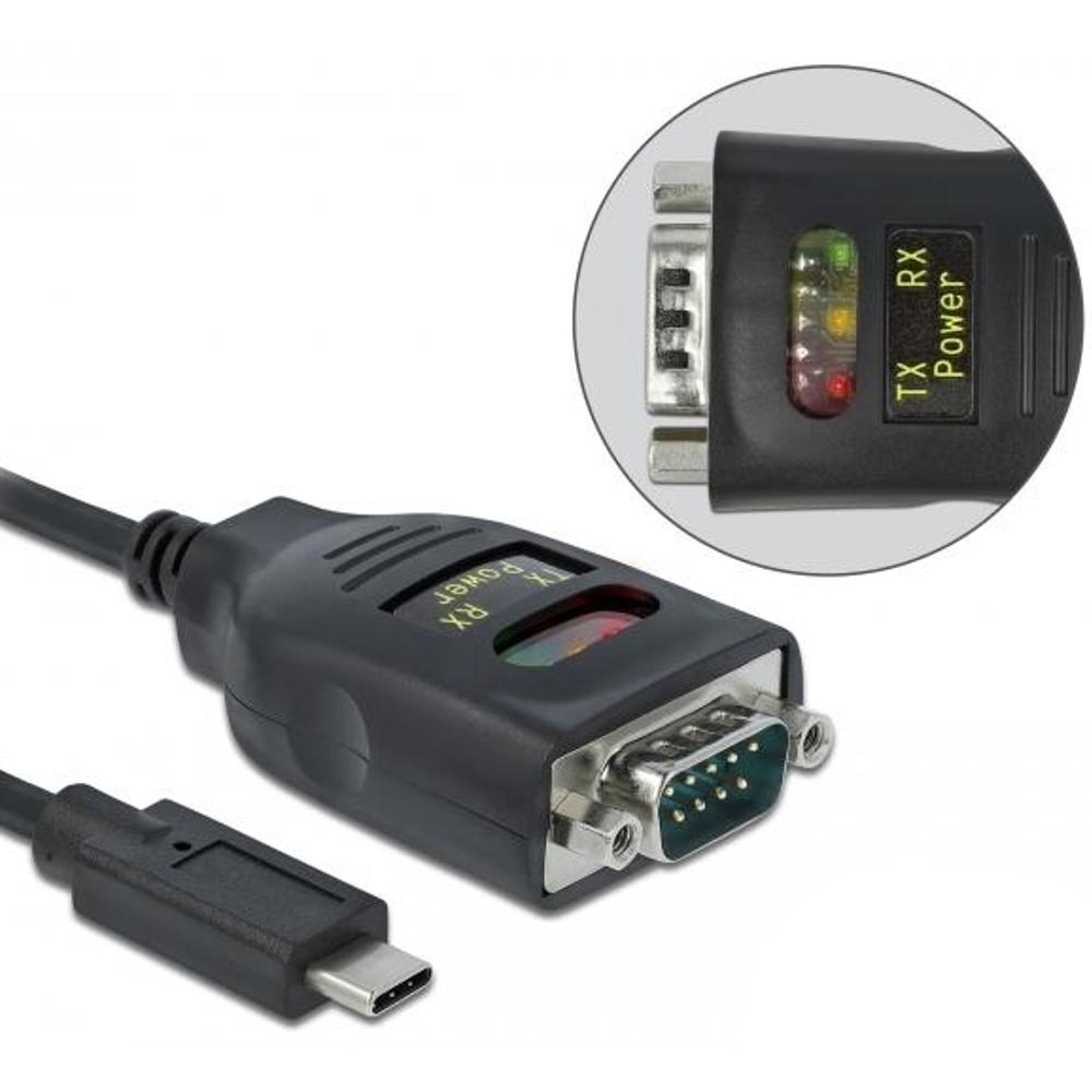 USB C serieel kabel - Delock