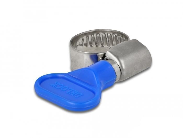 Delock Schlauchschelle mit Flügelmutter 10 - 16 mm 10 Stück - Delock
