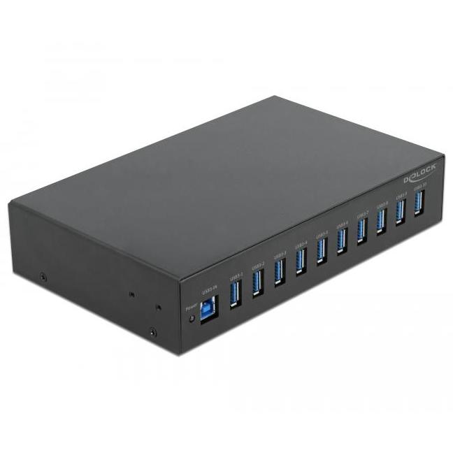 USB A Hub - 10 Ports - Delock