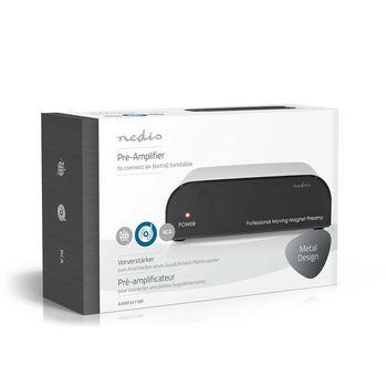 Vorverstärker Eingang: 1x RCA Ausgang: 1x RCA Phono / Plattenspieler - Nedis
