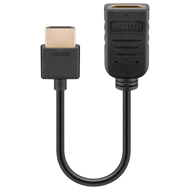 HDMI™ Flex Adapter HDMI ™ Stecker (Typ A)> HDMI ™ Buchse (Typ - Goobay