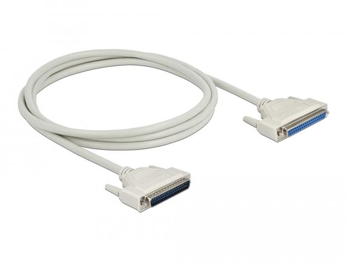 Delock Serielles Kabel D-Sub 37 Stecker auf Buchse 2 m - Delock