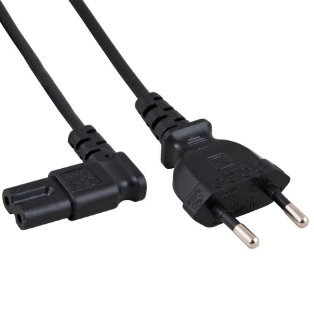 Stromkabel C7 gewinkelt - Allteq