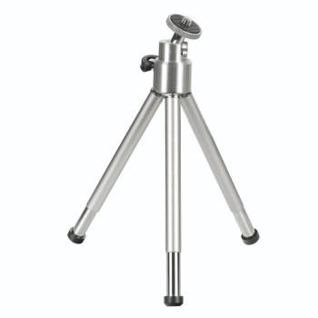 Kamera-Mini-Dreibeinstativ mit verstellbarer Höhe und Neigekopf
