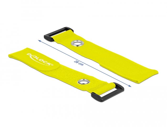 Klettverschluss-Kabelbinder - Delock